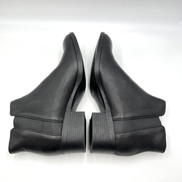 Kenneth Cole Womens Size 9 Levon Black‎ Leather Chelsea Ankle Boots Shoes - Picture 6 of 12